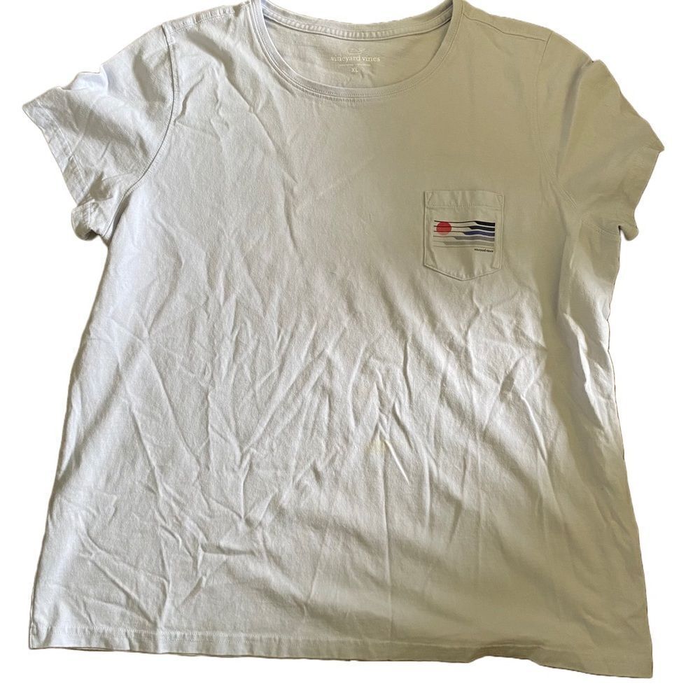 Vineyard Vines Sunset Pocket Tshirt